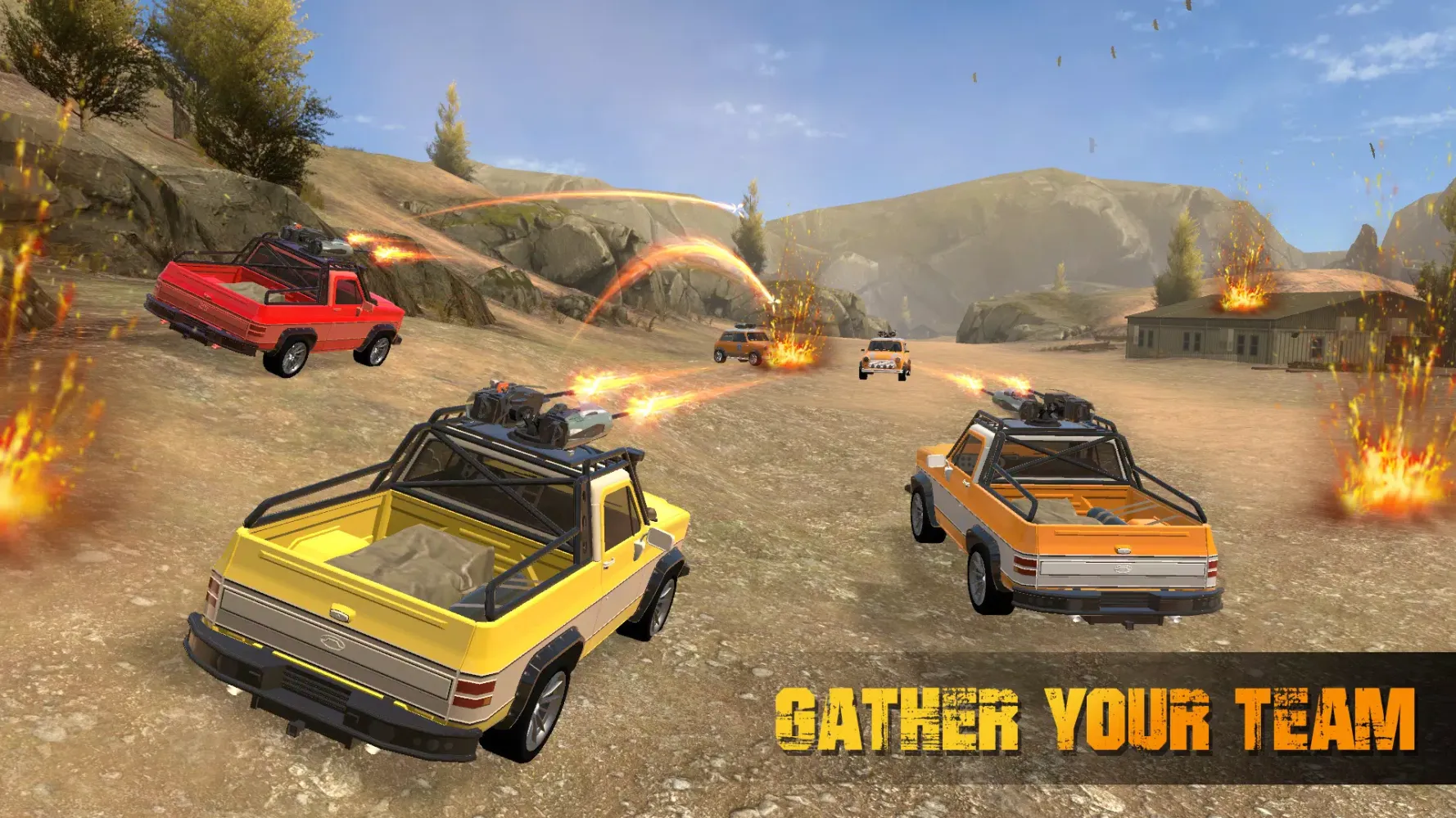 Tangkapan layar Car Survival: PvP War Shooter