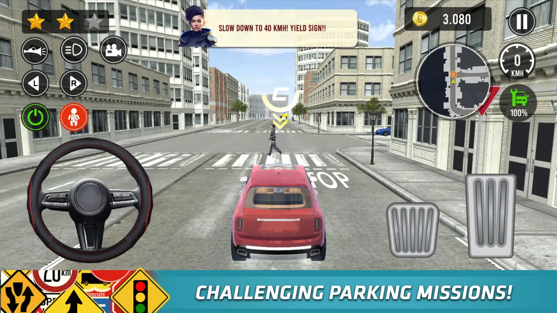 Capturas de tela do Real Car Driving Academy Game