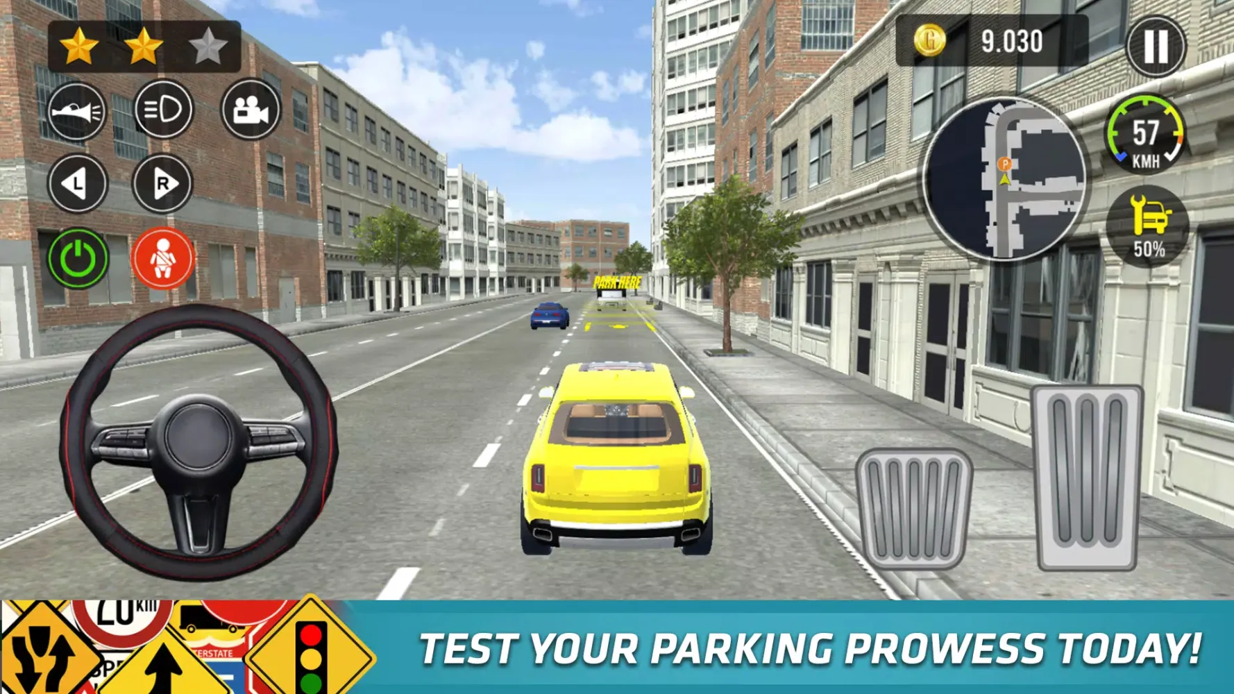 Capturas de tela do Real Car Driving Academy Game