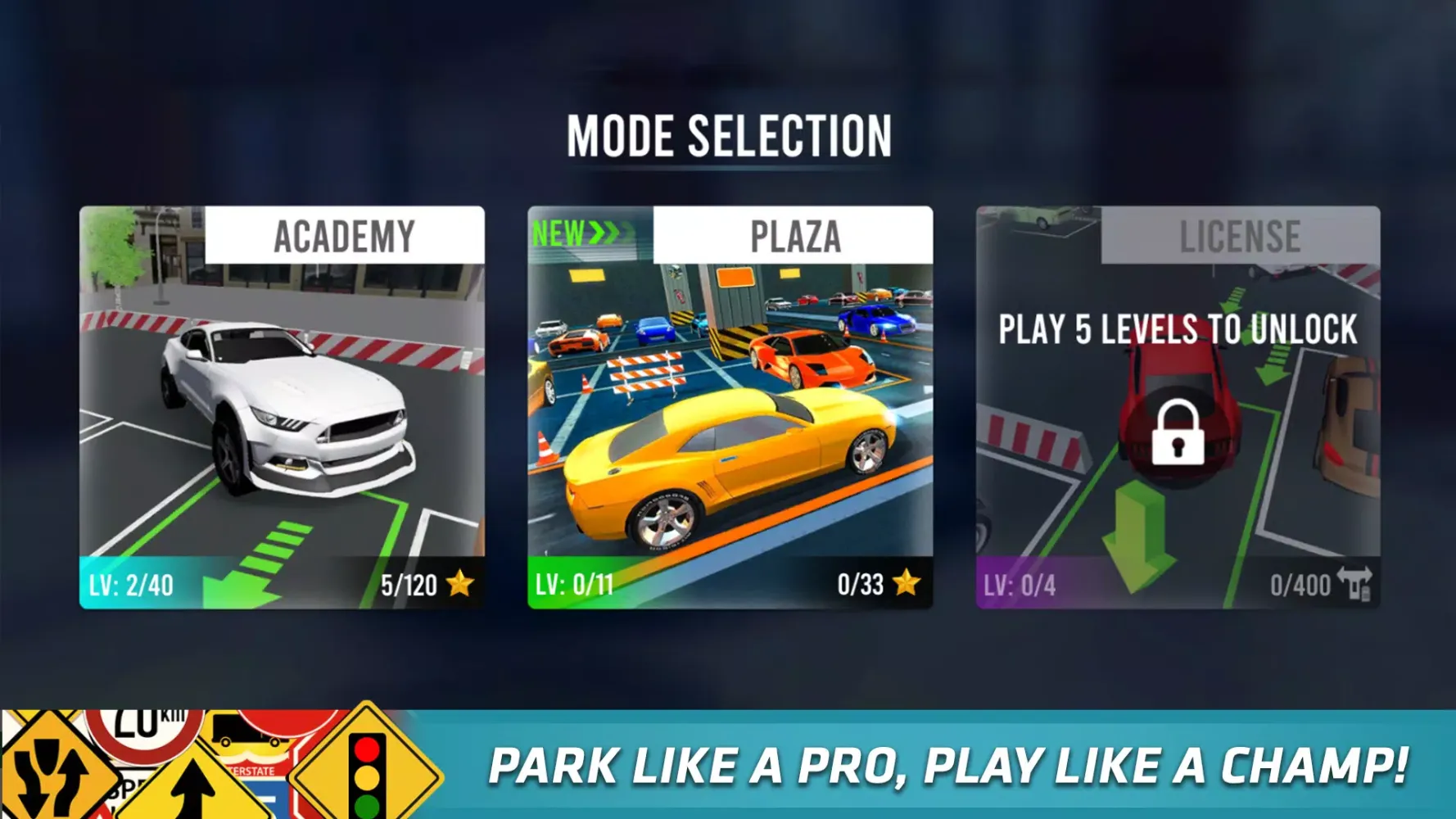 Capturas de tela do Real Car Driving Academy Game