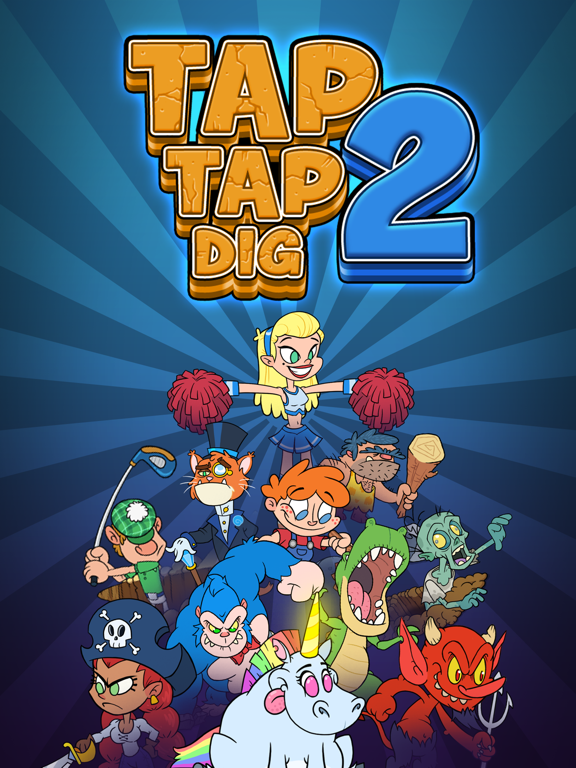 Tap Tap Dig 2 iPad  Screenshots