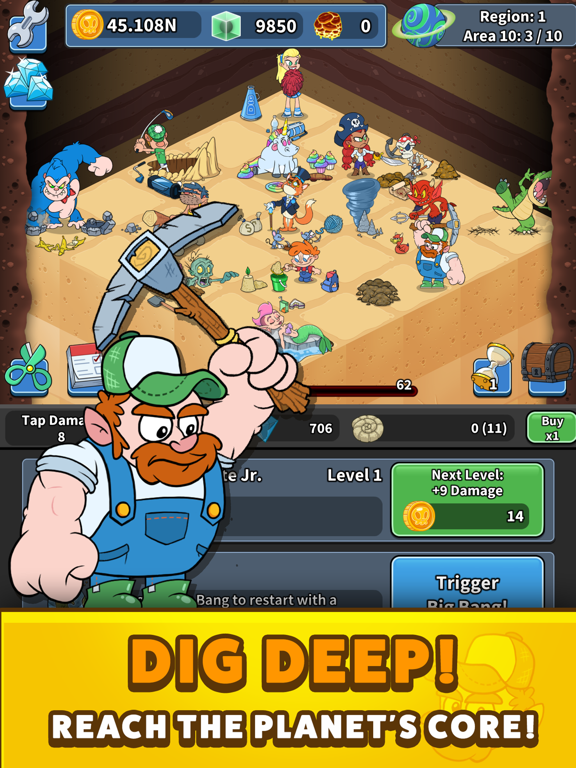 Tap Tap Dig 2 iPad  Screenshots