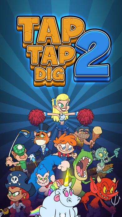 Tangkapan skrin Tap Tap Dig 2