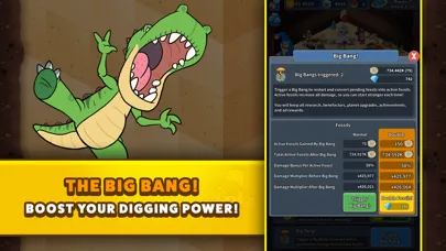 Tangkapan skrin Tap Tap Dig 2