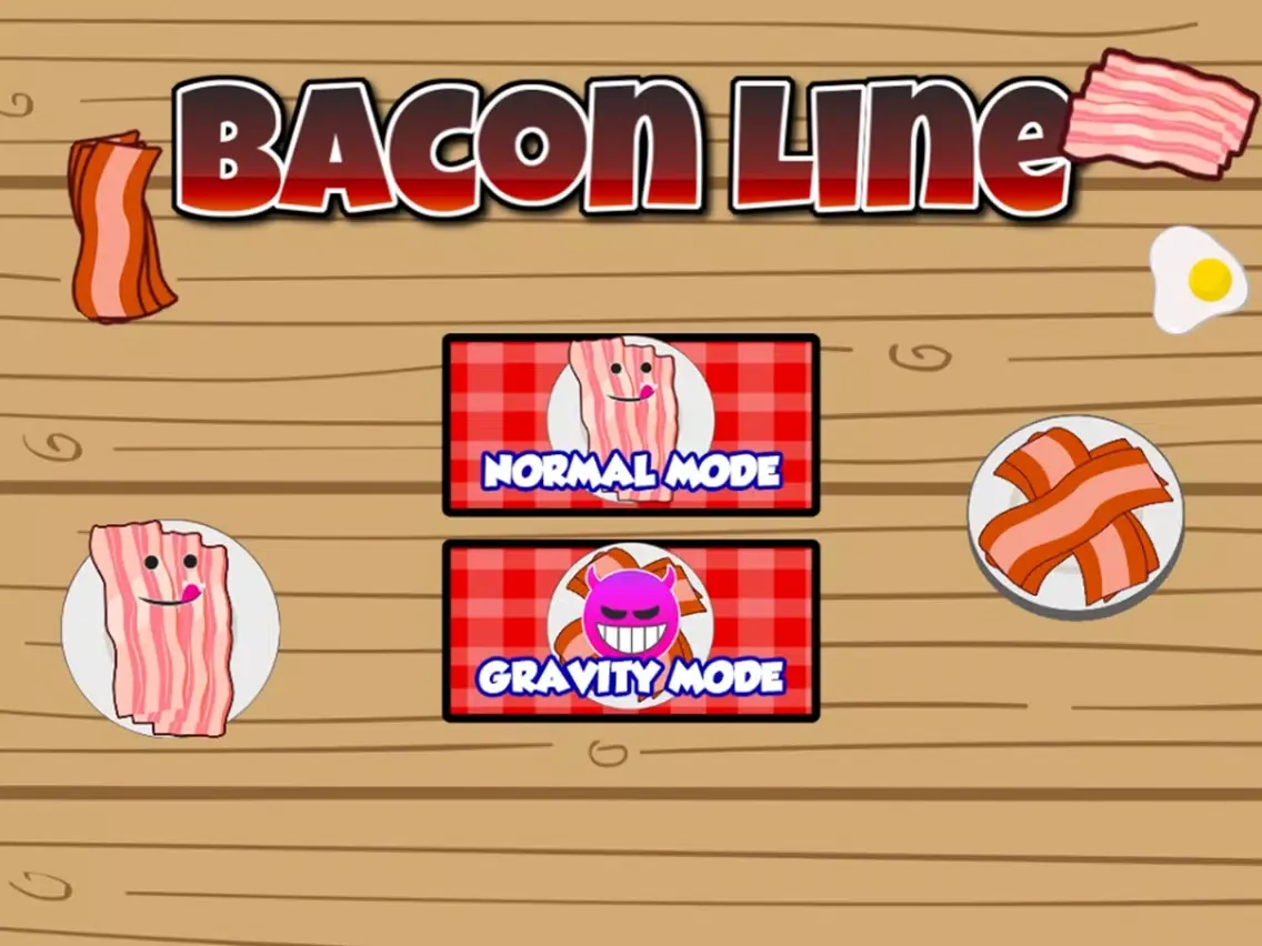 تصاویر Bacon Line - Fill in Glass iPad 