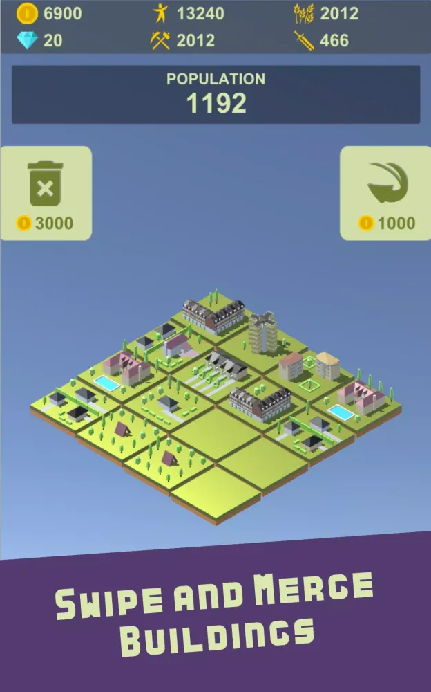 Swipe & Conquer 2048 Screenshots