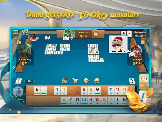 Capturas de pantalla de 101 Okey VIP iPad 