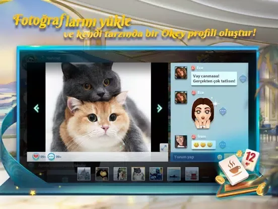 Capturas de pantalla de 101 Okey VIP iPad 