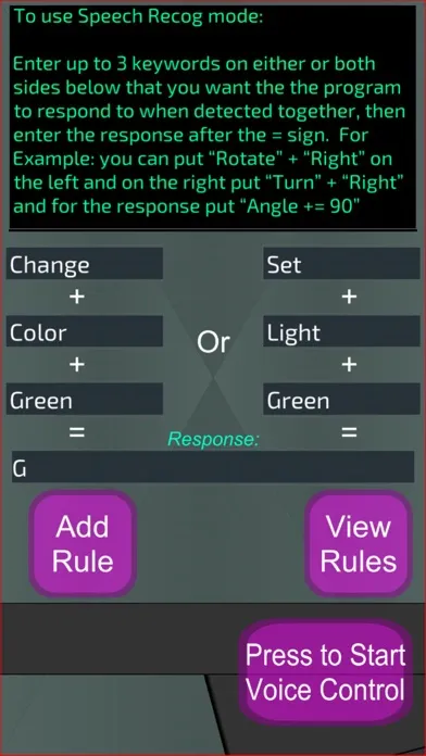 Capturas de pantalla de Arduino Voice