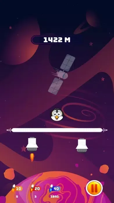 Capturas de tela do Cosmo Jump