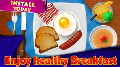 School Breakfast:Cooking games スクリーンショット