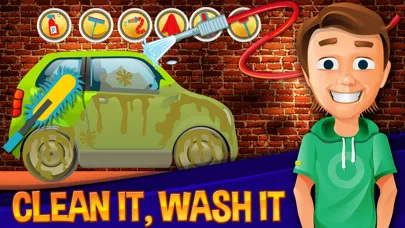 Capturas de tela do Car Wash-Free Car Salon & design game for kids
