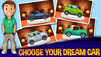 Capturas de tela do Car Wash-Free Car Salon & design game for kids