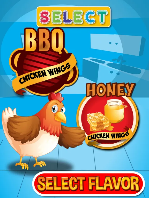 Chicken Wings Food Maker Free-Cooking Fever Game iPad  স্ক্রিনশট