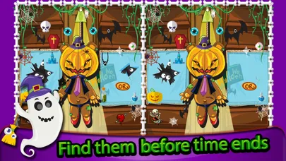 Find & Spot the Difference:kids Halloween Edition 스크린샷