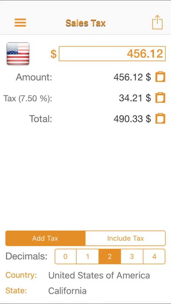 Zrzuty ekranu Sales Tax Pro
