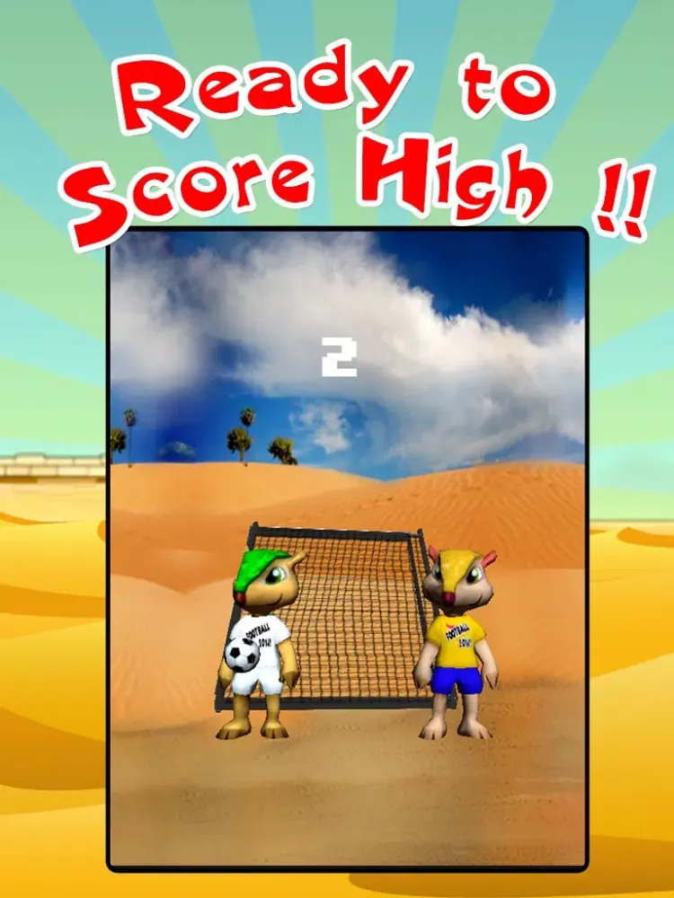 Zrzuty ekranu Juggling Mondial in the desert iPad 