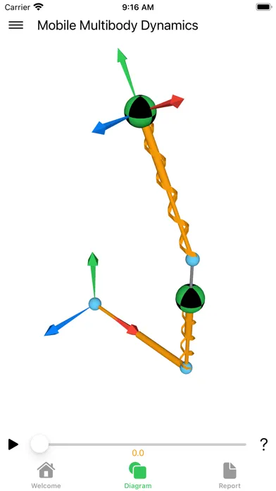 Mobile Multibody Dynamics Screenshots
