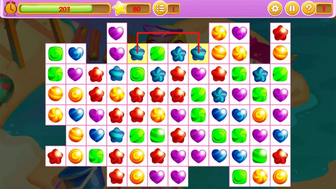 Screenshot di Connect Candy Blast - Fun Game