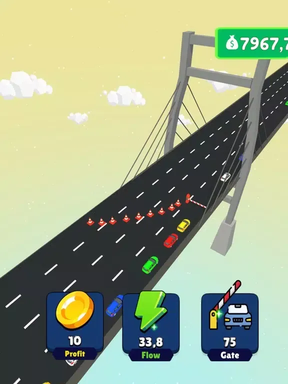 ภาพหน้าจอของ Gate Control 3D iPad 