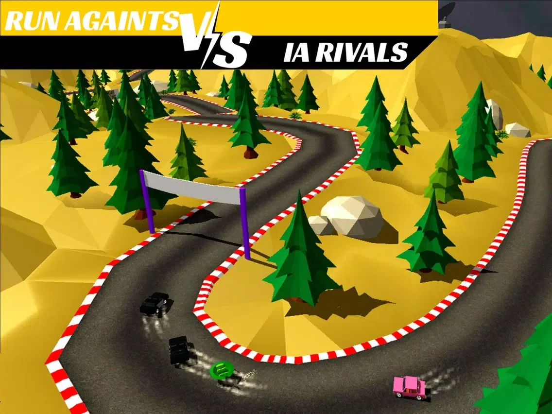 Zrzuty ekranu Moad Racing - 3D Race in Car iPad