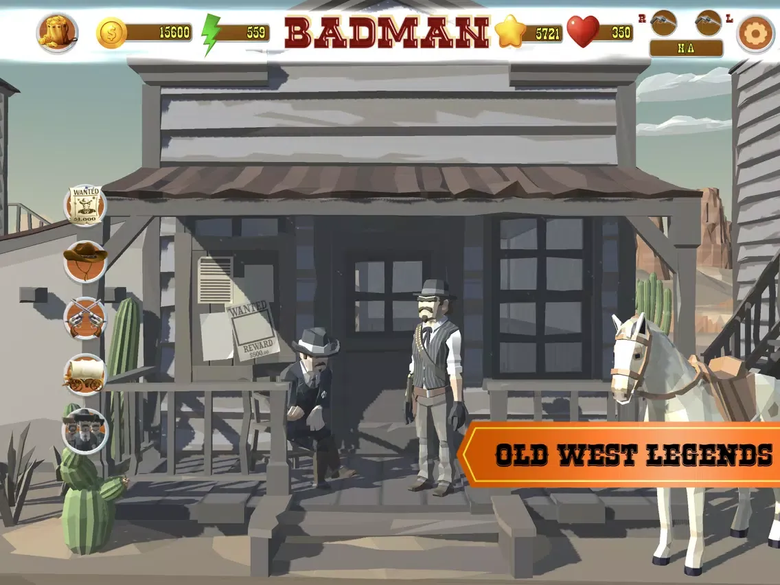Tangkapan skrin Badman iPad 