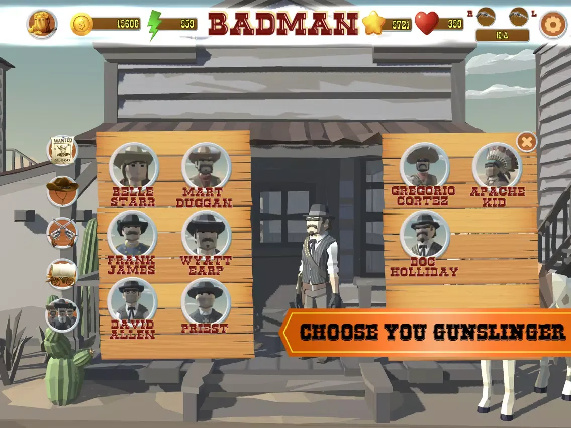 Tangkapan skrin Badman iPad 