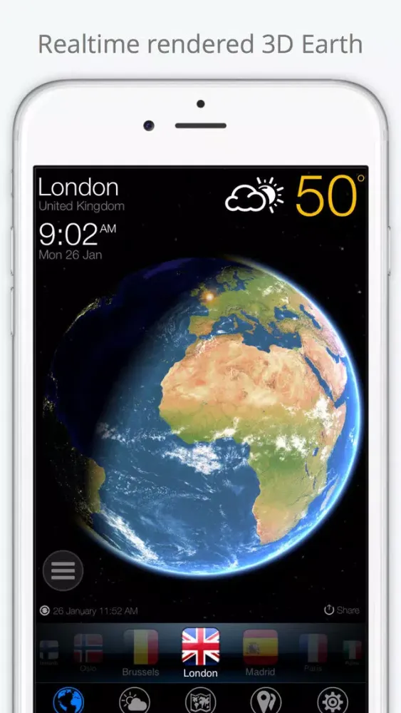 صور 3D Earth - Mega Weather