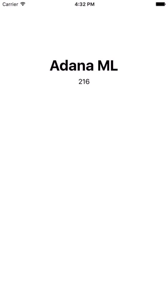 Adana ML应用截图