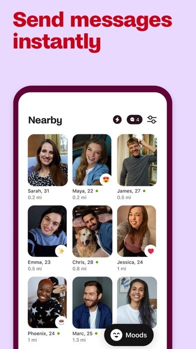 Tangkapan layar Badoo Premium