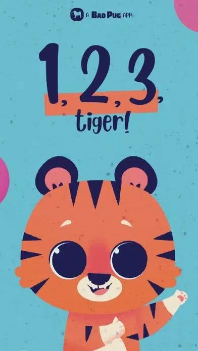 Screenshot di 1 2 3 TIGER - Learning Numbers