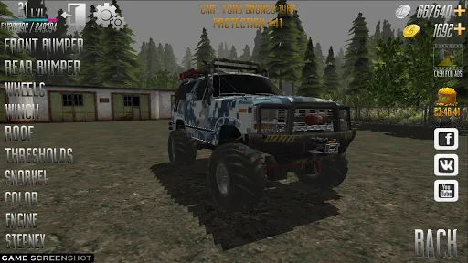 WHEELS IN MUD : OFF-ROAD 4x4 Screenshots