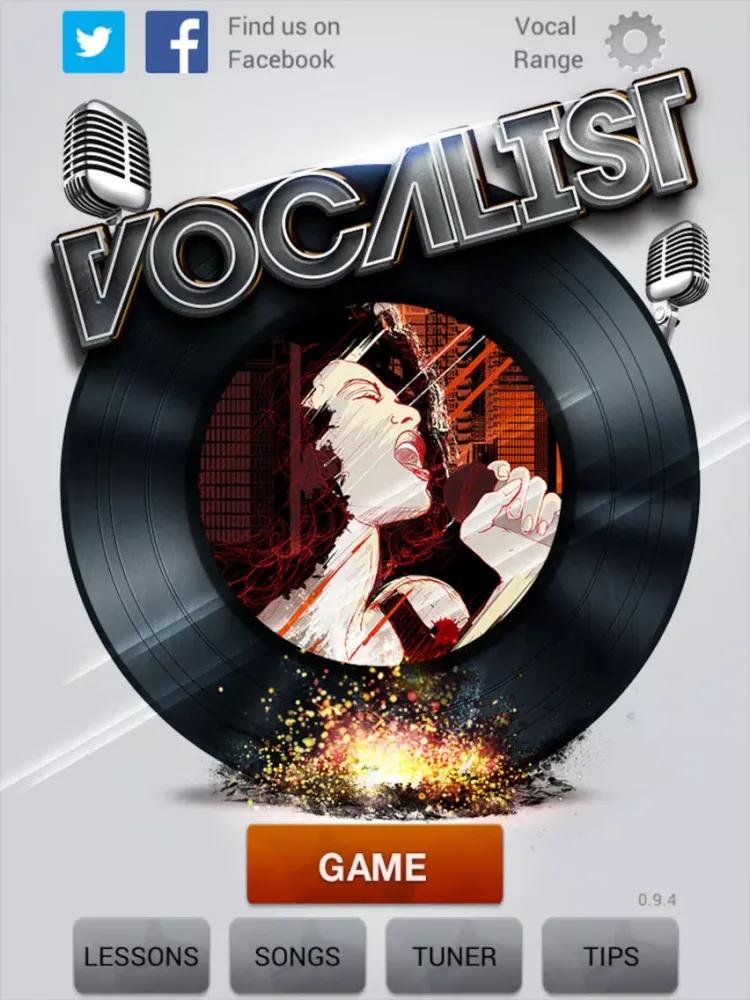 Vocalist Pro iPad  স্ক্রিনশট
