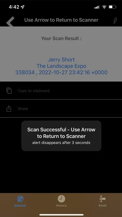 Скриншоты TLE 24 Scanner App