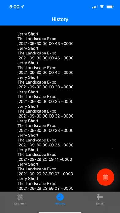 Скриншоты TLE 24 Scanner App