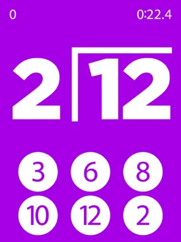 Ảnh chụp màn hình của Math Speed Drill iPad 