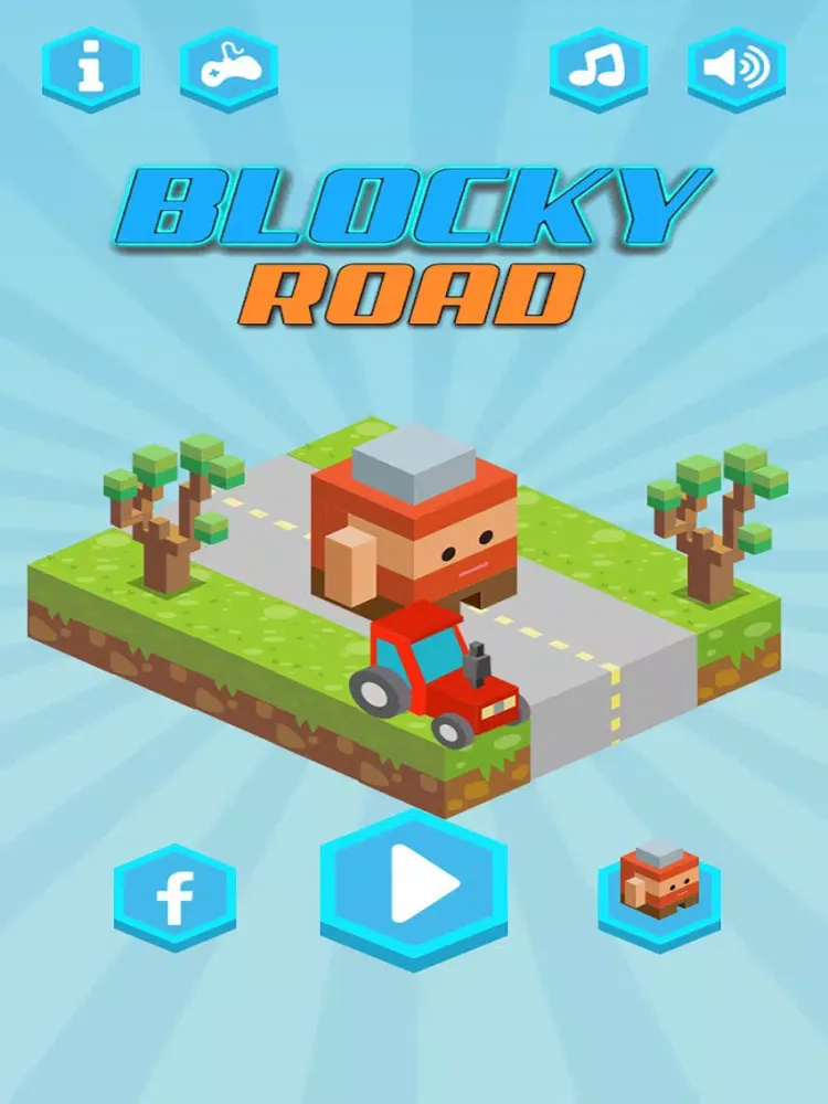 Zrzuty ekranu Blocky - Dash Road iPad 