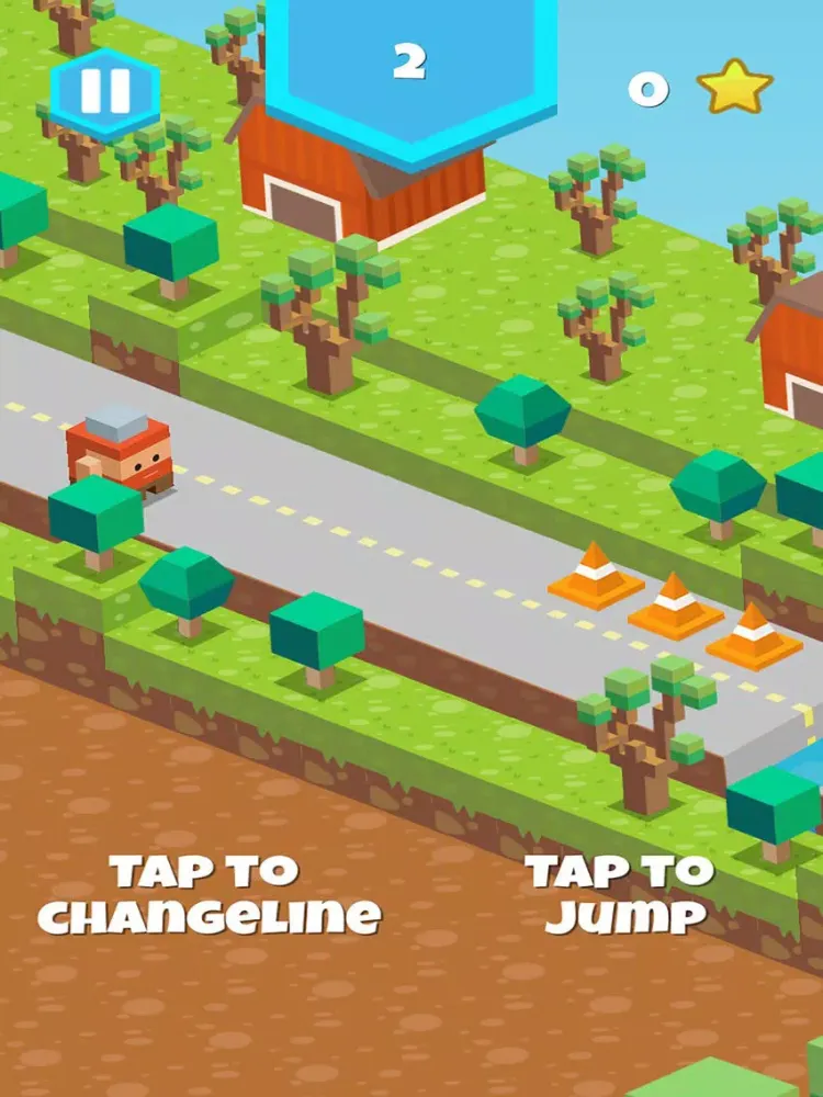 Zrzuty ekranu Blocky - Dash Road iPad 