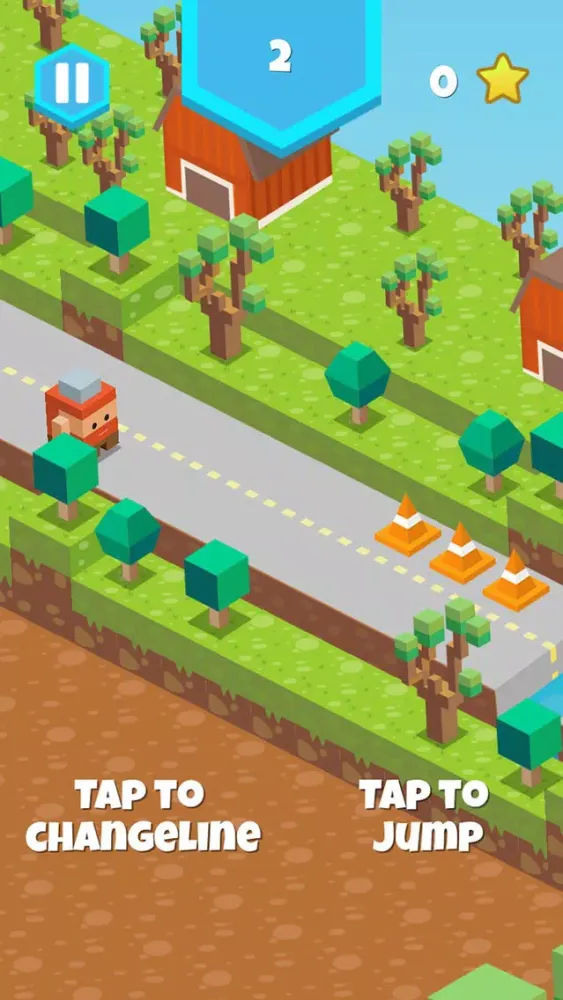 Zrzuty ekranu Blocky - Dash Road