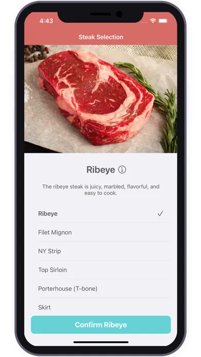 Ảnh chụp màn hình của Steak Timer - Cook Like a Pro