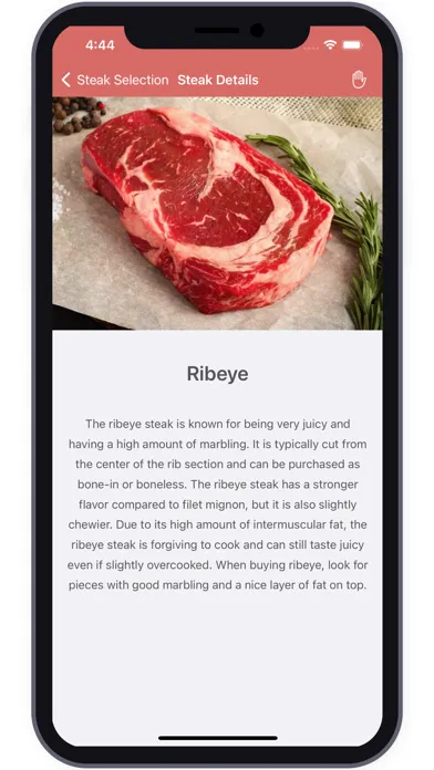 Ảnh chụp màn hình của Steak Timer - Cook Like a Pro