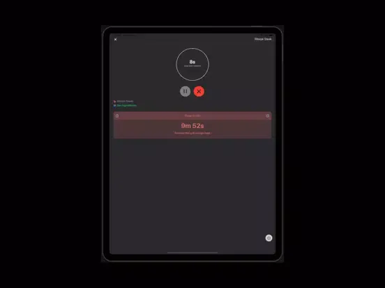 Multi Kitchen Timers & Recipes iPad  سکرین شاٹس