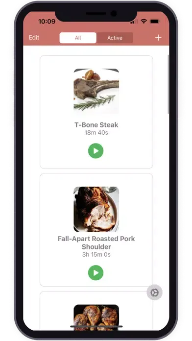 Multi Kitchen Timers & Recipes سکرین شاٹس