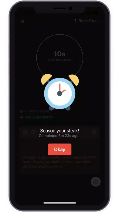 Multi Kitchen Timers & Recipes سکرین شاٹس