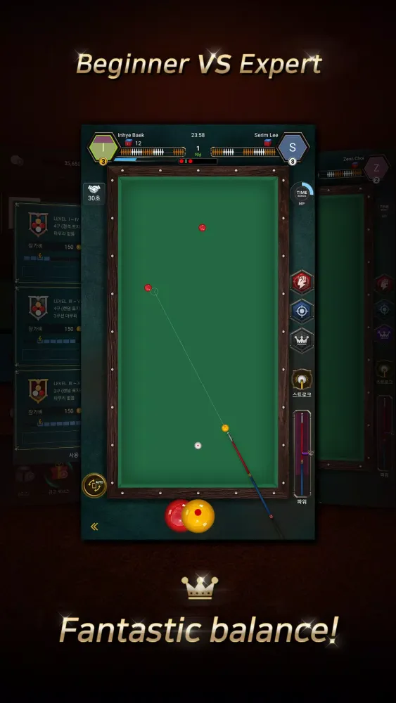 Real Billiards Battle - carom Ekran Görüntüleri