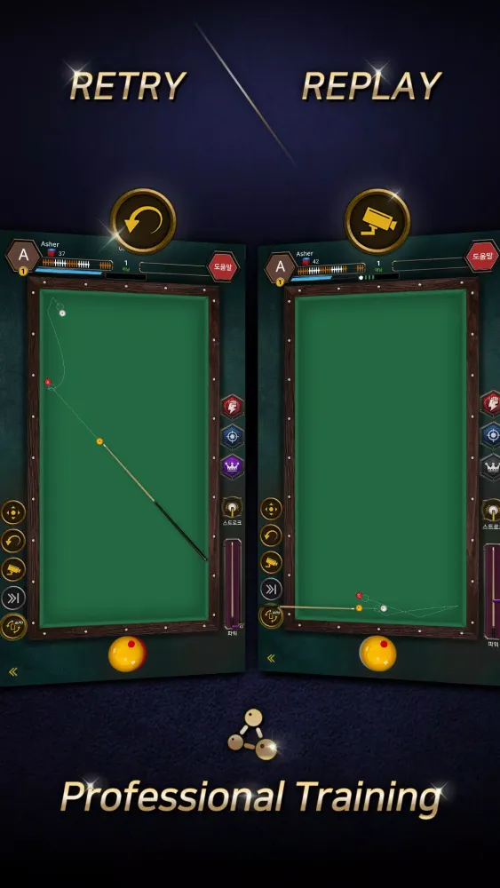 Real Billiards Battle - carom Ekran Görüntüleri