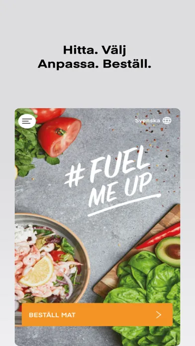 Tangkapan skrin Reload Food Bar
