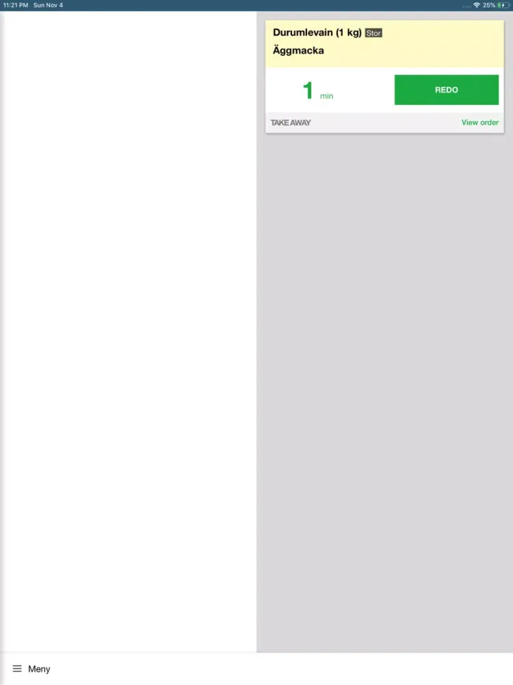 Baemingo Order Manager iPad  스크린샷