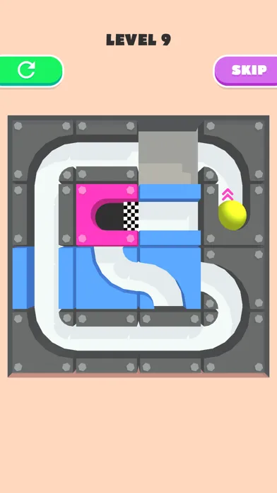 Tangkapan skrin Rolling Ball - Slide Puzzle -