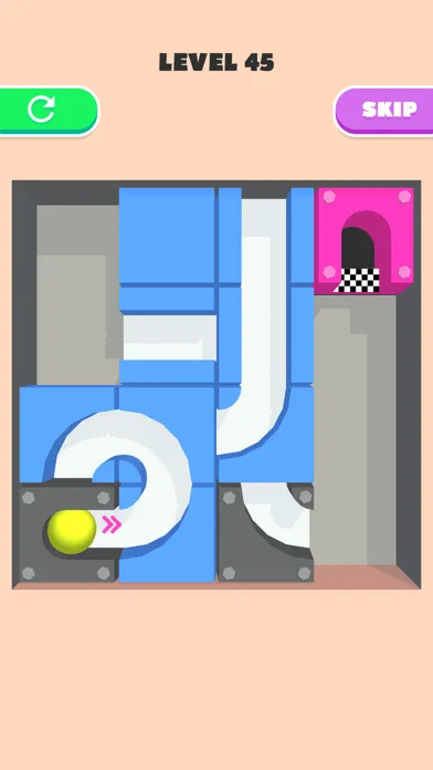 Tangkapan skrin Rolling Ball - Slide Puzzle -